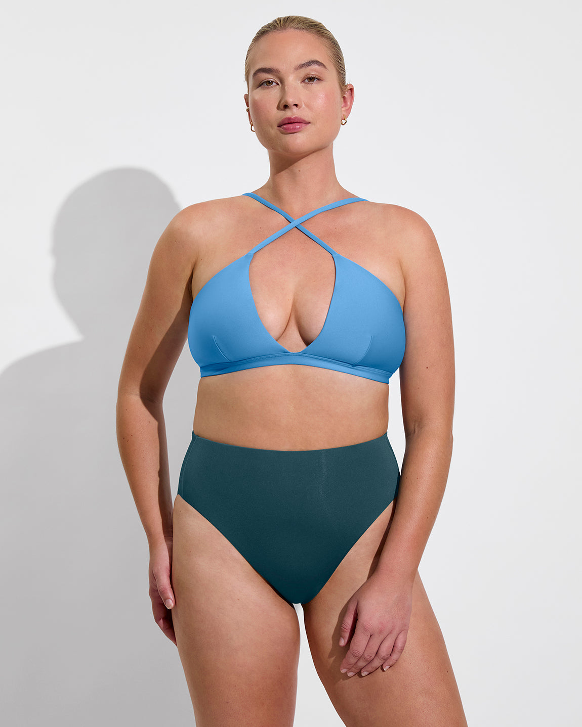 Reef Top D+ - Point Break (36DD) + Hi Hi Bottom - Deep End (Size L)