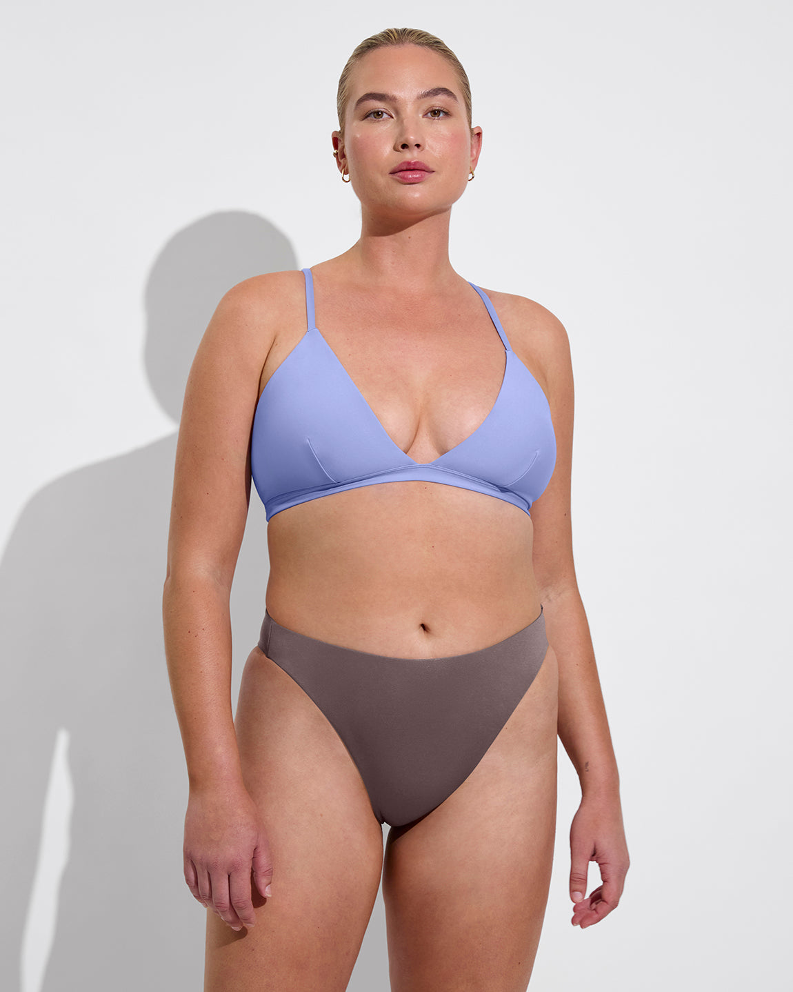 Reef Top D+ - Riptide (36DD) + Throwback Bottom - Stormy (Size L)
