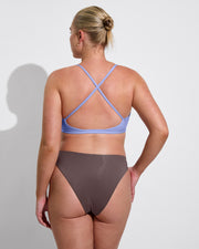 Reef Top D+ - Riptide (36DD) + Throwback Bottom - Stormy (Size L)