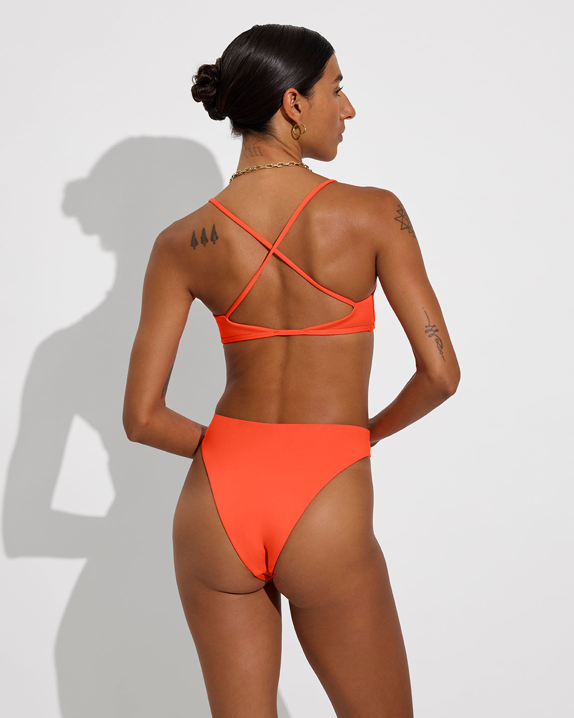 Reef Top + Super Hi Hi Bottom - Aperol (Size S)