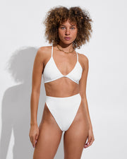 Reef Top + Super Hi Hi Bottom - Coconut (Size S)