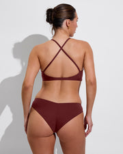 Reef Top D+ (34DD, Size L) + Halfmoon Bottom - Jam (Size L)
