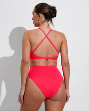 Reef Top D+ (34DD, Size L) + Hi Hi Bottom - Rescue (Size L)