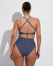 Reef Top D+ (34DD, Size L) + Hi Hi Bottom - Varsity (Size L)