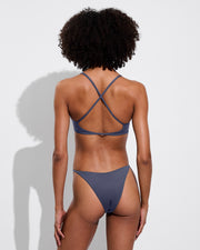 Reef Top + Skinny Dip Bottom - Varsity (Size S)