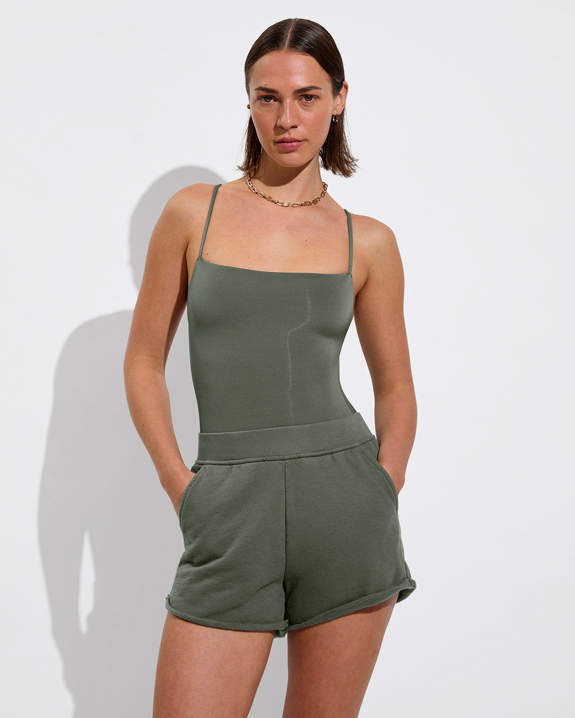 Retreat Suit + Sports & Rec Short - Agave (Size S)