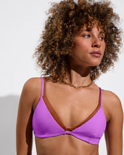 Sandy Top - Punch + Sandy Top - Bronze worn on top of each other 