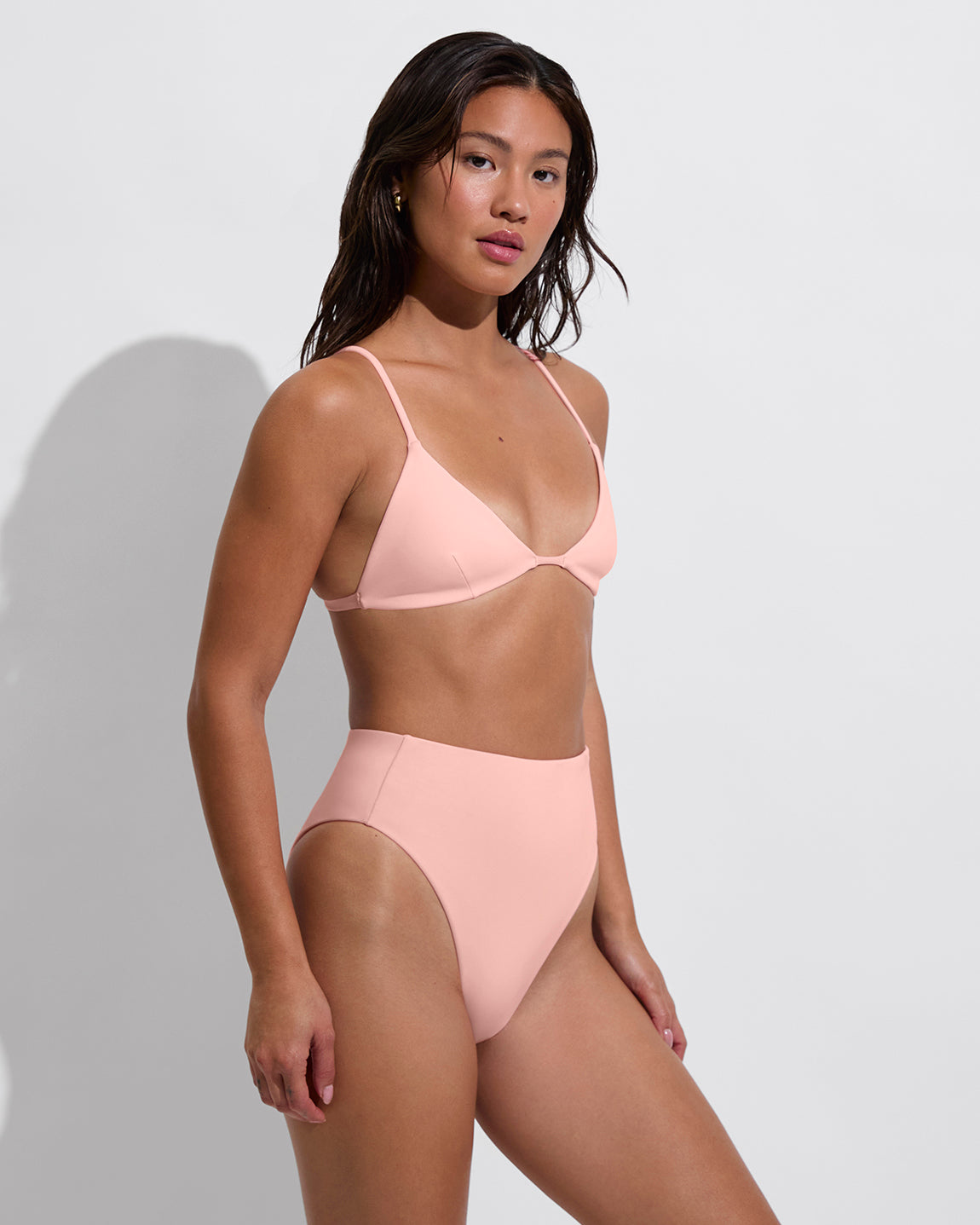 Sandy Top + Hi Hi Bottom - Salt (Size S)
