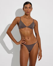 Sandy Top + Skinny Dip Bottom - Stormy (Size S)