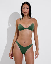 Sandy Top + Backside Thong - Tropics (Size S) 