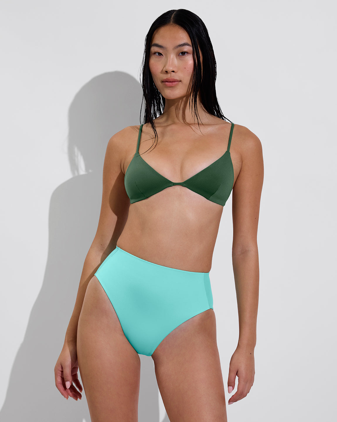 Sandy Top - Tropics + Hi Hi Bottom - Drift (Size S)  