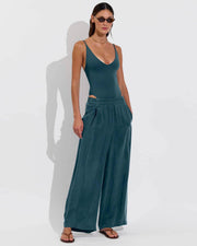 Saturday Suit + Day Trip Pant - Deep End (Size S)