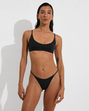 Club Top + Skinny Dip Bottom - Jet (Size S)