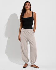 Streamline Suit - Jet + Field Day Sweatpant - Beach (Size S)