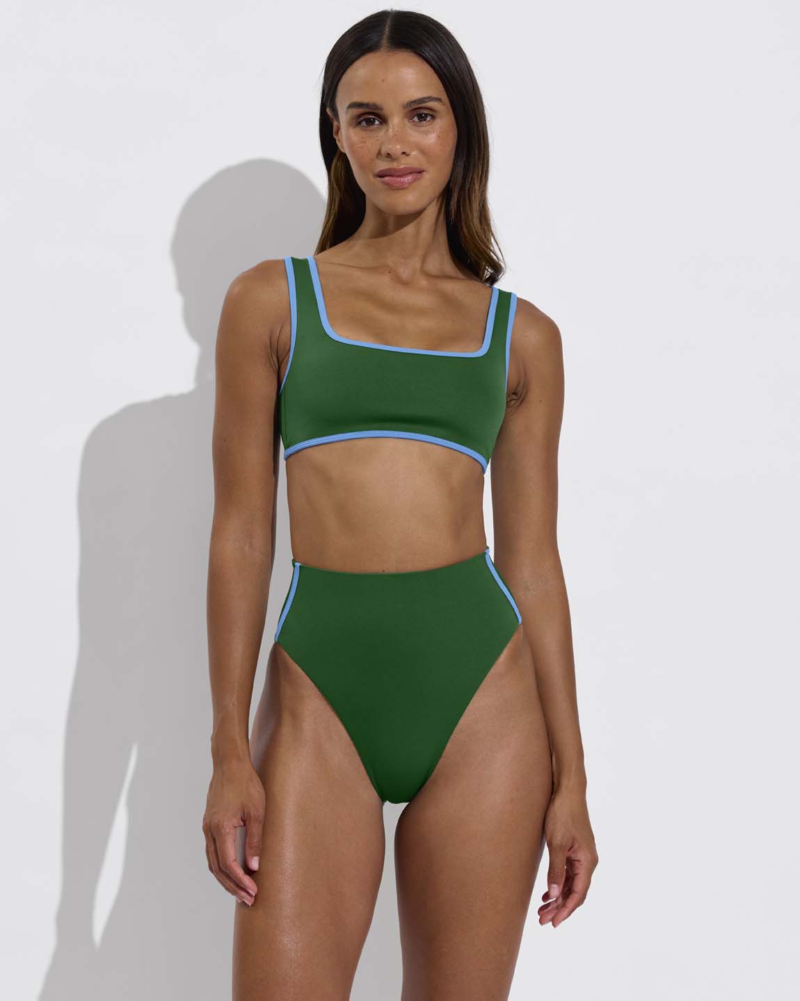 Streamline Top + Hi Hi Bottom - Tropics / Point Break (Size S)