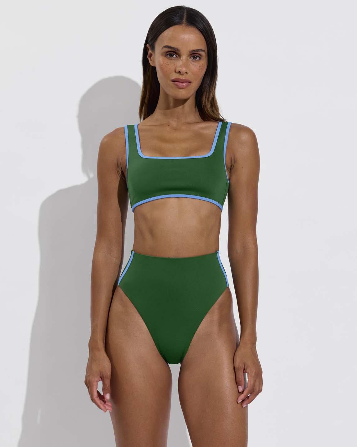 Streamline Top + Hi Hi Bottom - Tropics / Point Break (Size S)