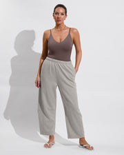 Sunday Suit D+ - Stormy (34DD, Size L) + Beach Side Sweatpant - Beach (Size L)