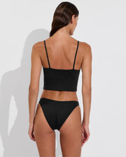 Sunday Tankini + Dip Bottom - Jet (Size S)