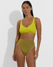 Sunday Top D+ - Sour (32DD, Size S) + Hi Hi Bottom - Wild (Size S)