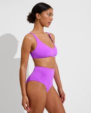Sunday Top D+ (32D, Size S) + Hi Tide Bottom - Punch (Size S)