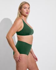 Sunday Top D+ (36DD, Size L) + Barrel Bottom - Tropics (Size L)