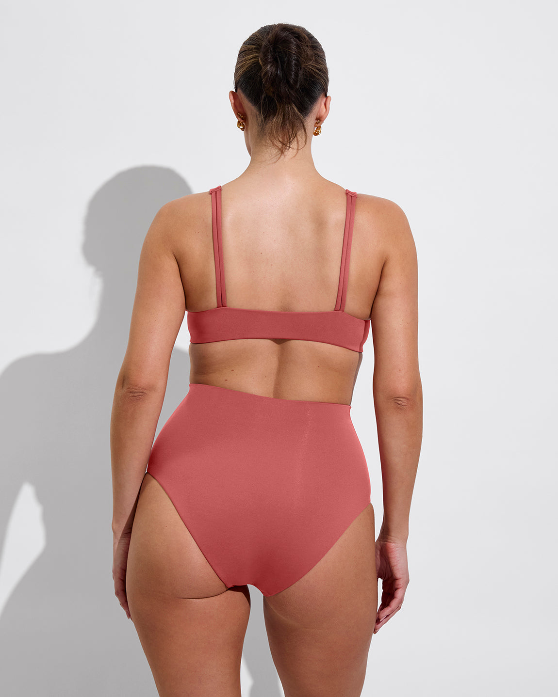 Sunday Top D+ (34DD, Size L) + Hi Tide Bottom - Camp (Size L)
