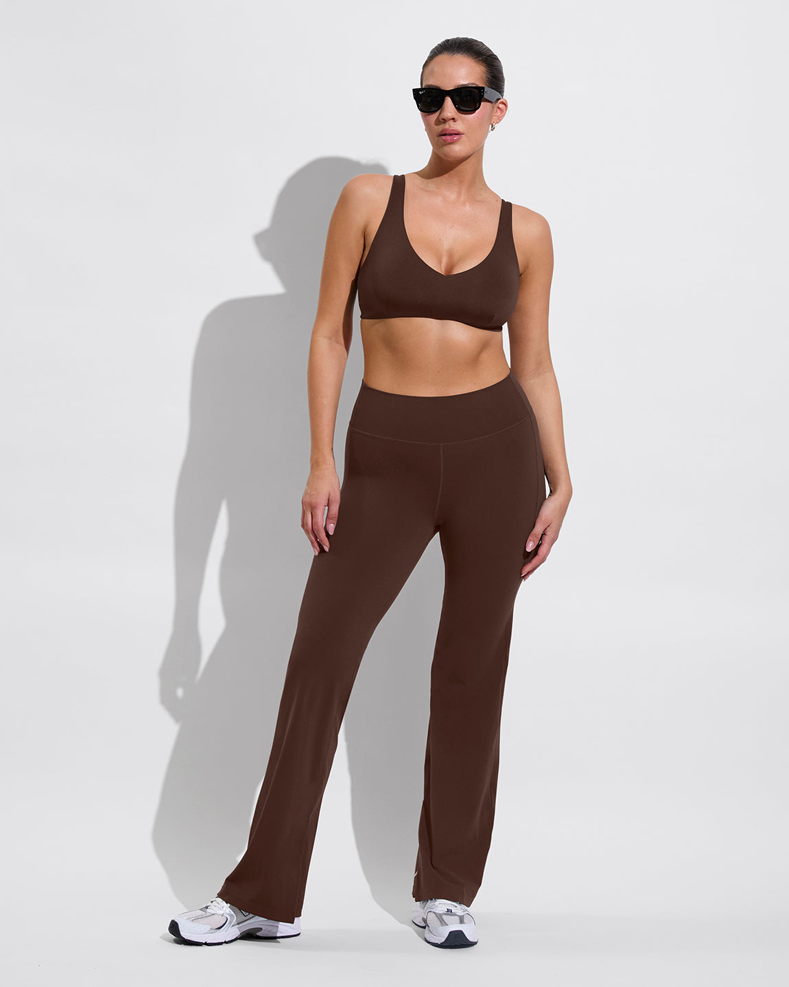 Sunday Top D+ (34DD, Size L) + Kick It Pant - Cold Brew (Size L)