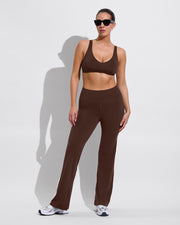 Sunday Top D+ (34DD, Size L) + Kick It Pant - Cold Brew (Size L)