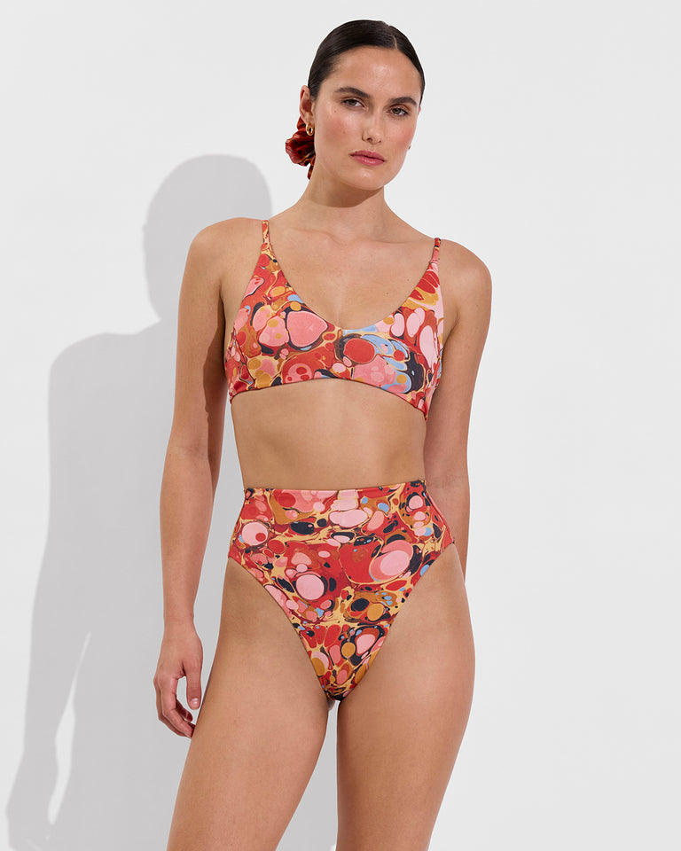 Sunday Top + Hi Hi Bottom - Earth Sisters (Size S)