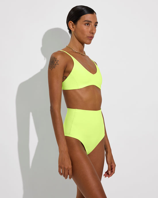 Sunday Top + Hi Tide Bottom - Limoncello (Size S)
