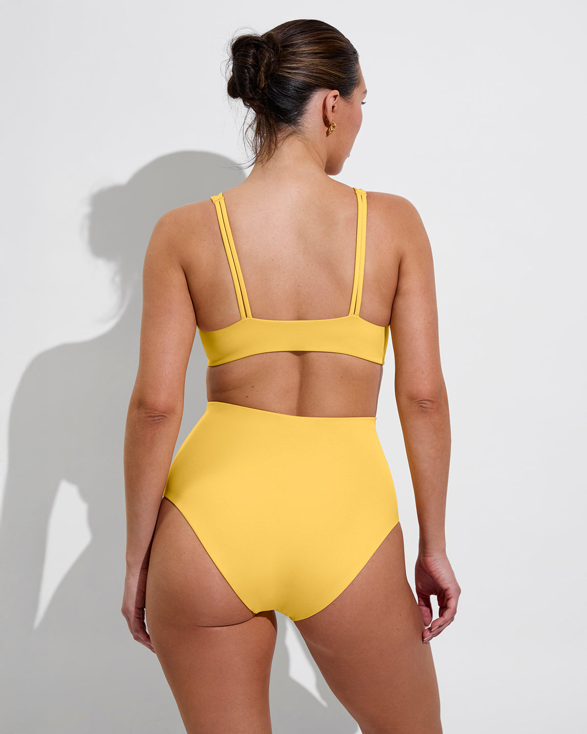 Sunday Top D+ (34DD, Size L) + Hi Tide Bottom - Mango (Size L)