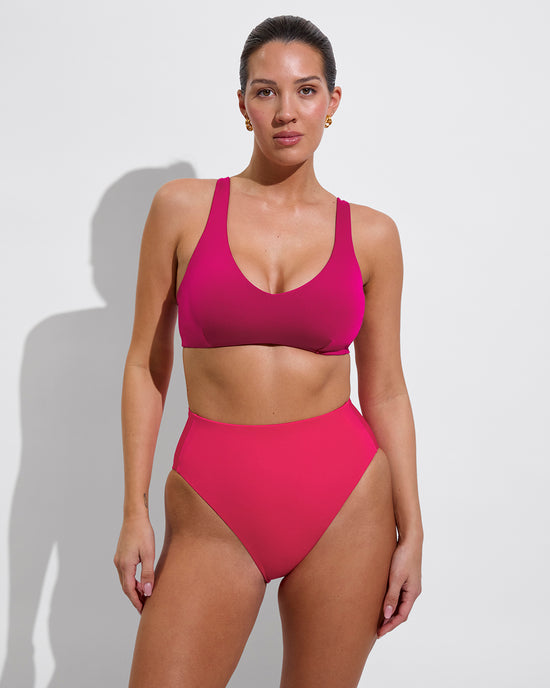 Sunday Top D+ (34DD, Size L) - Pepper + Hi Hi Bottom - La La Land (Size L)