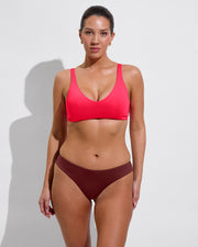 Sunday Top D+ (34DD, Size L) - Rescue + Halfmoon Bottom - Jam (Size L)