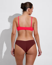 Sunday Top D+ (34DD, Size L) - Rescue + Halfmoon Bottom - Jam (Size L)