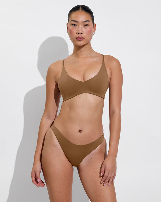 Sunday Top + Wear To Bottom - Tan Lines (Size S)