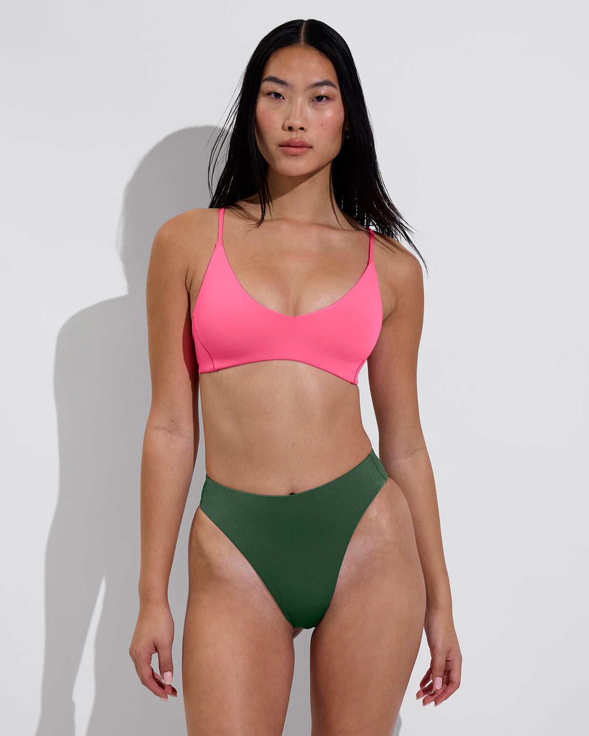 Sunday Top - Zinc + Throwback Bottom - Tropics (Size S)