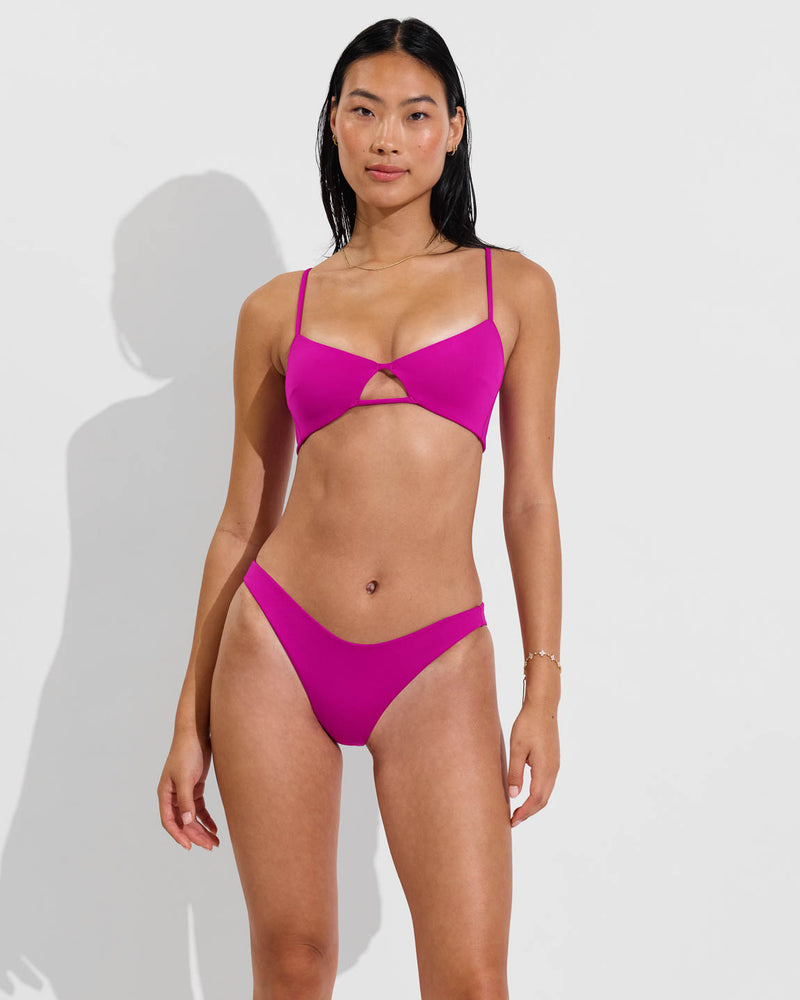 Sunny Side Top + Dip Bottom - Aloha (Size S) [Front View]
