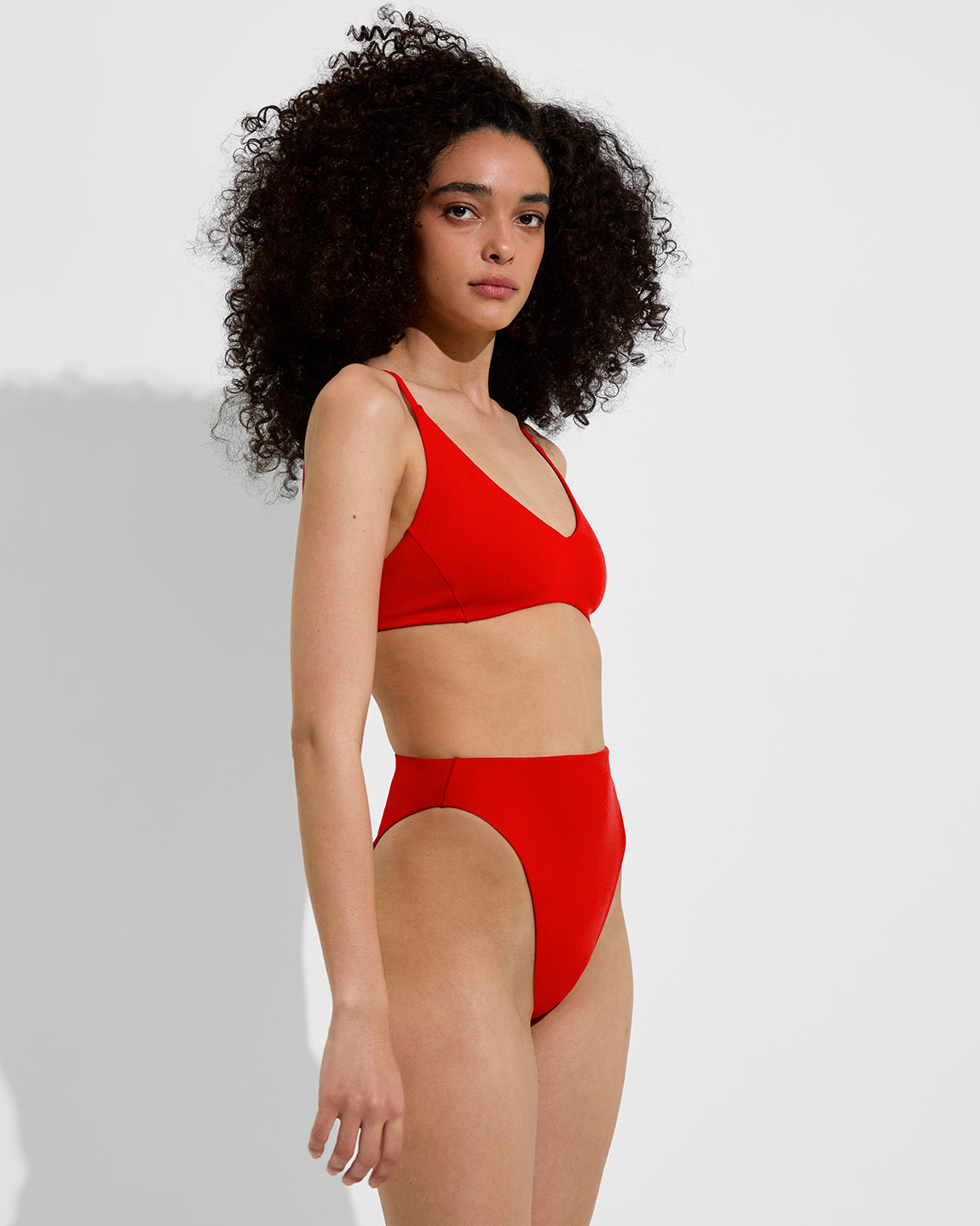 Sunday Top + Super Hi Hi Bottom - Sweet Chili Heat (Size S)