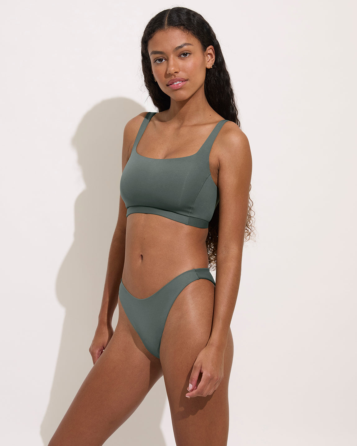 Top Shelf (32DDD) + Dip Bottom - Agave (Size S)