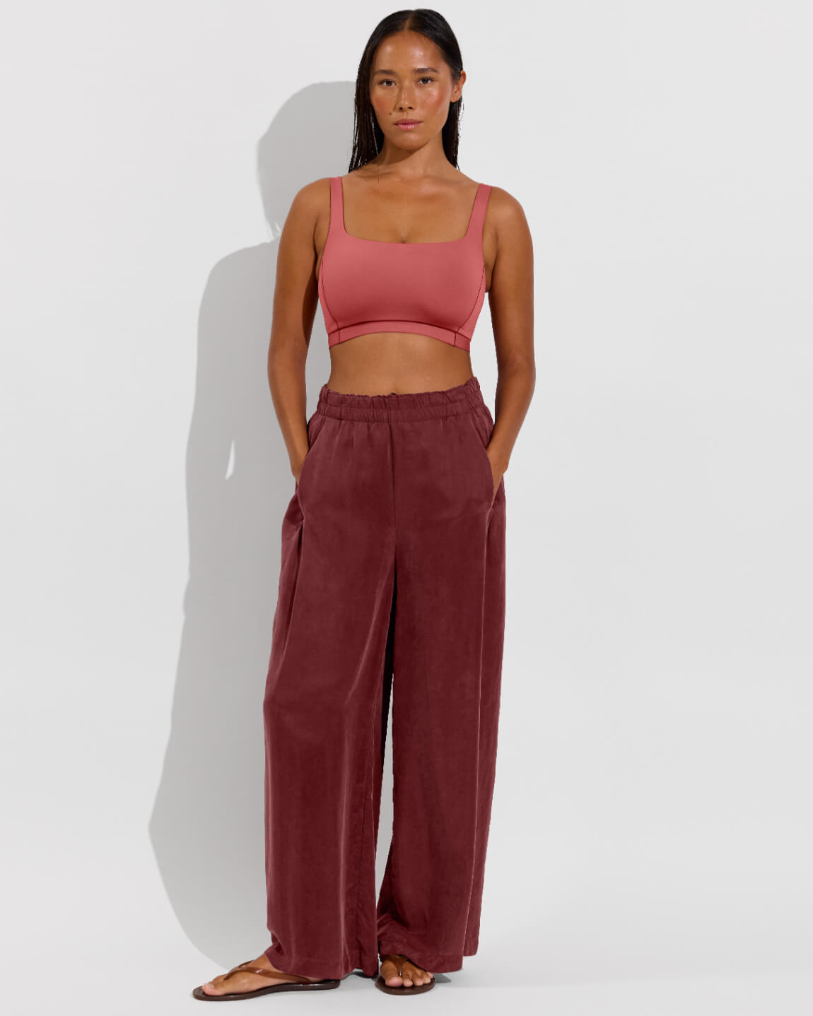Top Shelf - Camp (32DD, Size S) + Day Trip Pant - Jam (Size S)