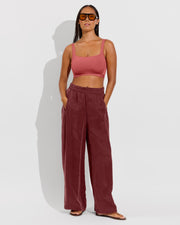 Top Shelf - Camp (32DD, Size S) + Day Trip Pant - Jam (Size S)