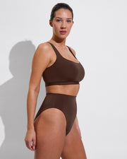 Top Shelf D+ (34DD, Size L) + Hi Hi Bottom - Cold Brew (Size L)