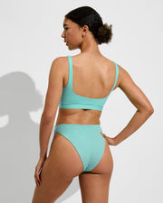 Top Shelf (32D, Size S) + Throwback Bottom - Drift (Size S)