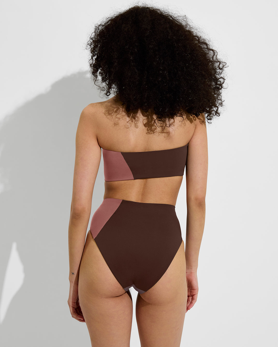 Tubular Top + Hi Hi Bottom - Cold Brew / Sandal / Stormy (Size S)