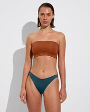 Tubular Top - Bronze + Dip Bottom - Deep End (Size S)