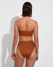 Tubular Top + Hi Hi Bottom - Bronze (Size S)