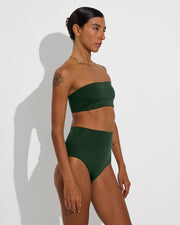 Tubular Top + Hi Tide Bottom - Palm (Size S)