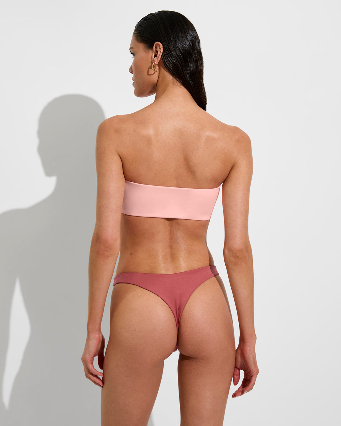 Tubular Top - Salt + Backside Thong - Camp (Size S)
