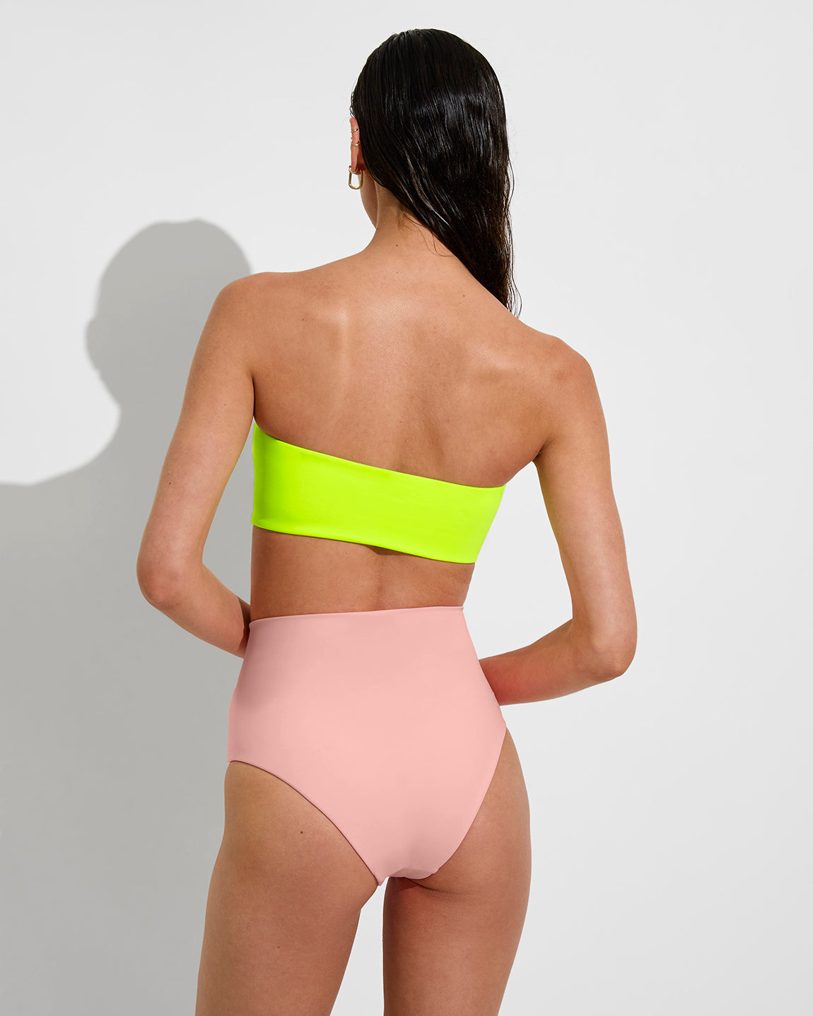 Tubular Top - Tourist + Hi Tide Bottom - Salt (Size S)