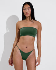 Tubular Top + Skinny Dip Bottoms - Tropics (Size S)